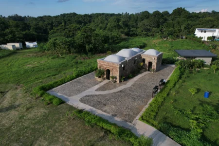 La Maison d'Éphèse, une réplique de la Maison de la Vierge Marie à Éphèse, en Turquie, dans la ville d'Alfonso, province de Cavite, Philippines, le 16 juillet 2026. (Crédit : Aaron Favila/AP.)